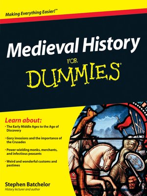 cover image of Medieval History For Dummies